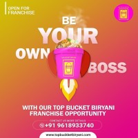  Bucket Biryani Franchise in India  Top Bucket Biryani