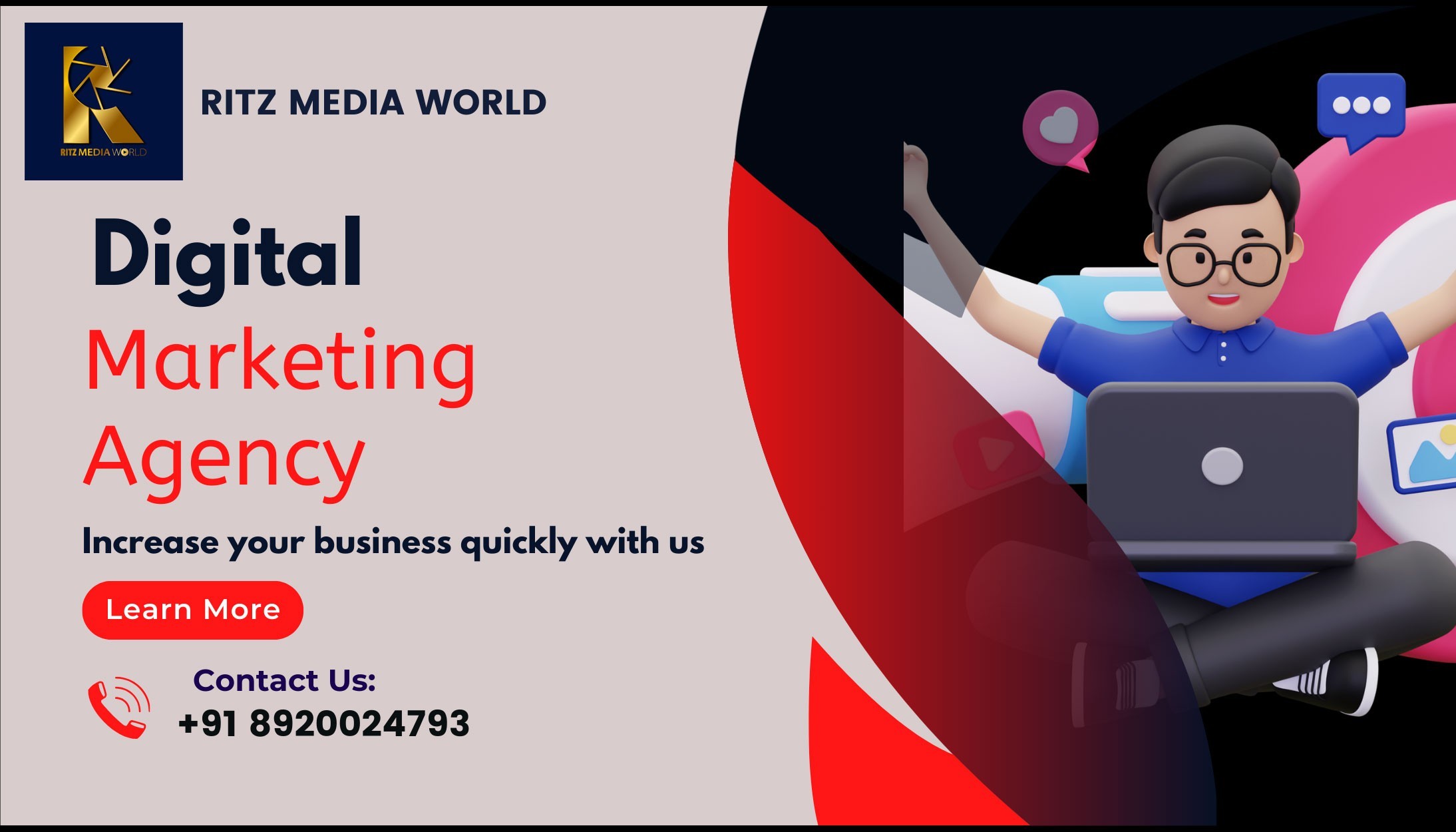 Advertising and Marketing Agency in Greater Noida  Ritz Media World